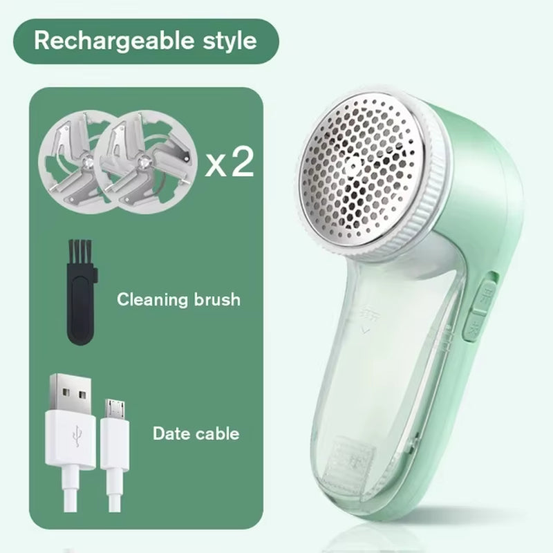 Household Clothing Shaver, Fabric Lint Remover, Electric Lint, Portable Brush Blade, Professional Rechargeable Ball Cutting Mach