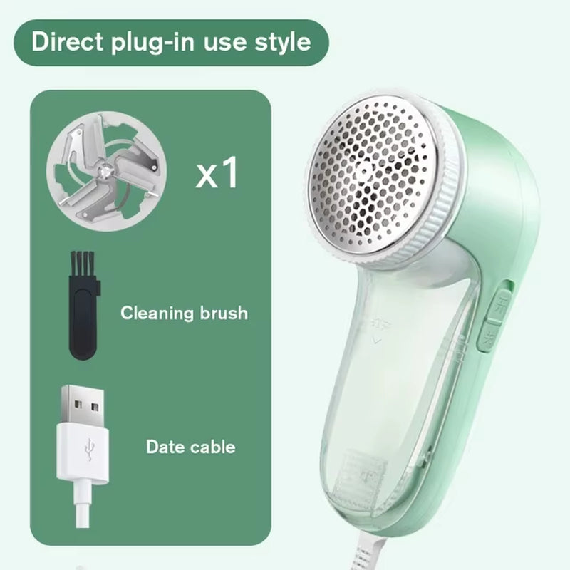 Household Clothing Shaver, Fabric Lint Remover, Electric Lint, Portable Brush Blade, Professional Rechargeable Ball Cutting Mach